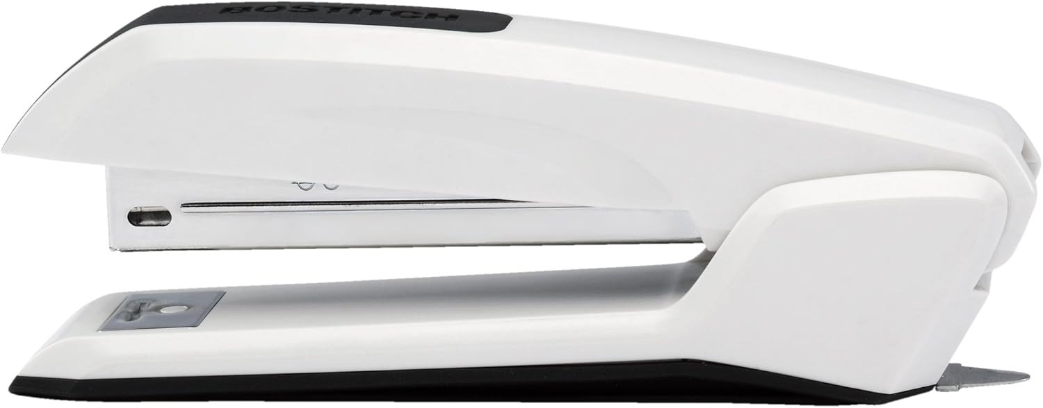 Office Ascend 3 in 1 Stapler Integrated Remover & Staple Storage, 420 Staples Included, 20 Sheet Capacity, Lightweight, White (B210-WHT), Full Size - Image 7